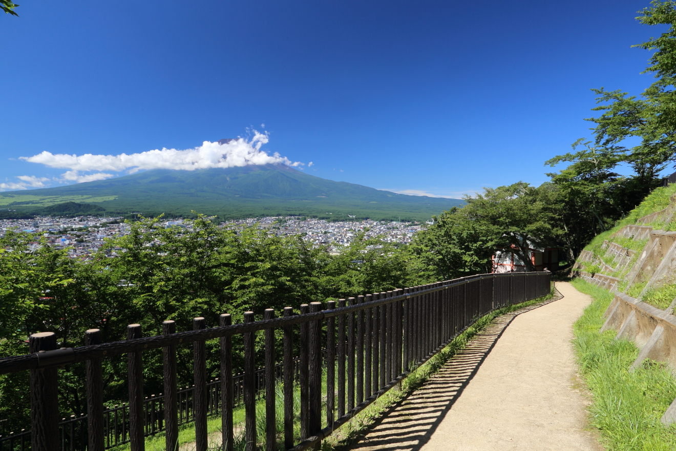 新倉山浅間公園：富士山